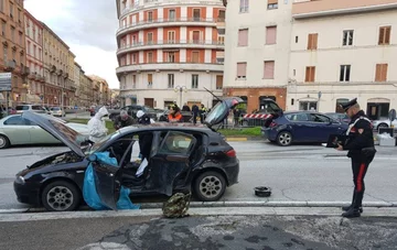 Samochód, którym poruszał się 28-latek 