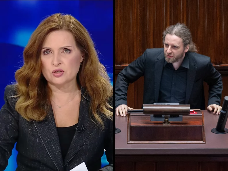 Miniatura: Konfrontacja na wizji. Polityk...