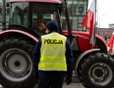 Miniatura: NA ŻYWO: Protest rolników w Warszawie....
