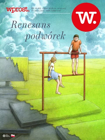 Okładka tygodnika Wprost nr 16/2021 (1981)