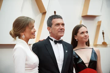 Nicole Kimpel, Antonio Banderas i Stella Banderas 