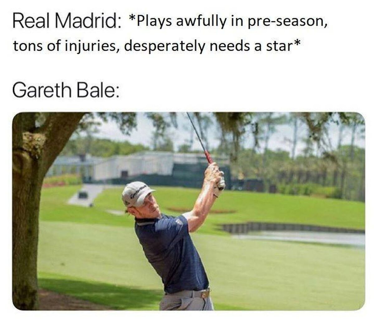 Same Bale wydaje się nie mieć problemu z tą sytuacją 