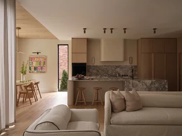 Minimalistyczny dom dla młodej rodziny, projekt LN Studio 