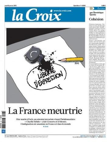 La Croix - "Francja umiera"