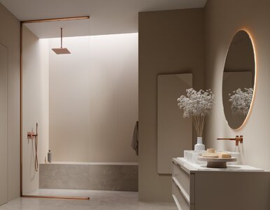 Miniatura: Krzywe ściany, skosy i mała łazienka?...