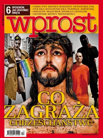 Okładka tygodnika Wprost nr 12/2016 (1729)