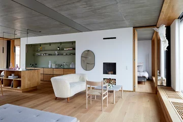 Mieszkanie projektu Dorte Mandrup i Louisa Beckera Garde Hvalsøe, mieszkanie, Dorte Mandrup i Louis Becker