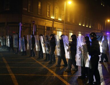 Miniatura: Zamieszki w centrum Dublina. Demonstranci...
