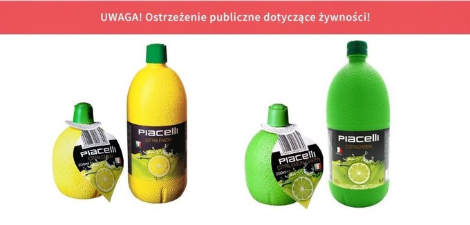 GIS wycofuje te produkty