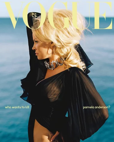 Pamela Anderson w „Vogue Czechoslovakia”