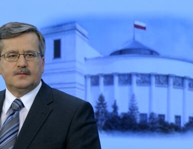 Miniatura: Komorowski: w poniedziałek zakończę...