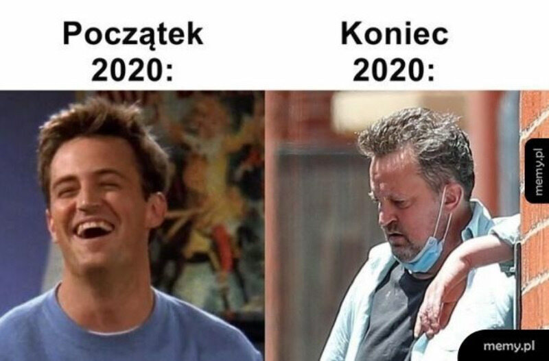 2021 rok i okolicznościowy mem 