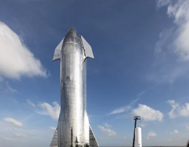 Miniatura: Widowiskowa eksplozja prototypu SpaceX....