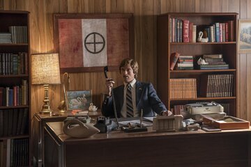 kadr z&nbsp;filmu "BlacKkKlansman" (2018)