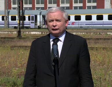 Miniatura: Kaczyński: Dlaczego polskie pociągi nie...