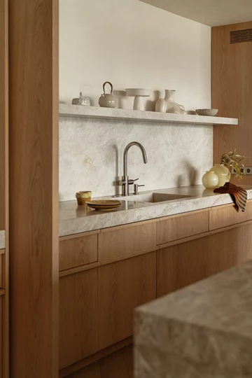 Elegancki apartament w Krakowie, projekt Katarzyna Kraszewska 