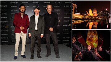 Promocja filmu &bdquo;Inferno&rdquo; w&nbsp;Singapurze
