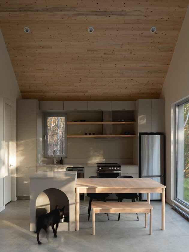 Domek drewniany, projekt Atelier L'Abri 