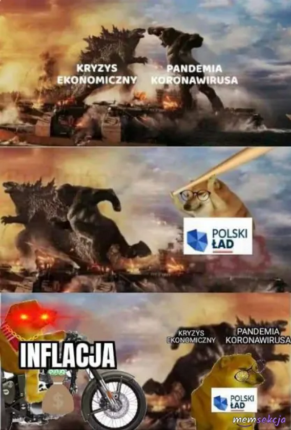 Mem na temat Polskiego Ładu 