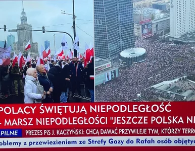 Miniatura: Widzowie TVP Info mogli przeżyć szok....