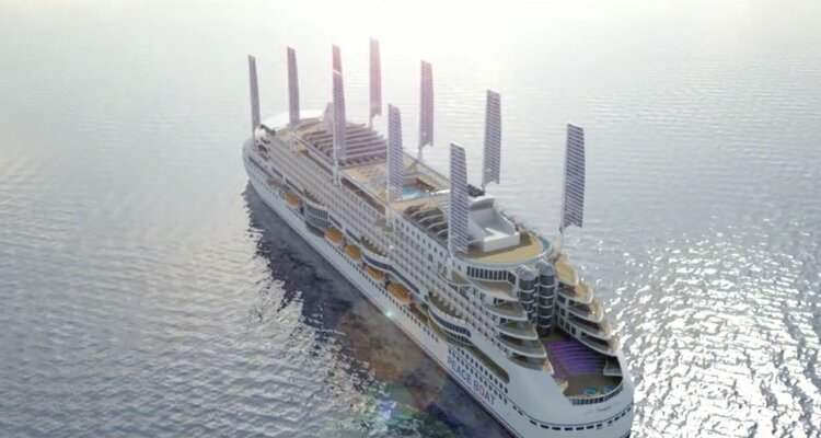 Miniatura: Peace Boat zaprojektowało niezwykły statek