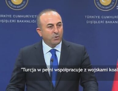 Miniatura: Szef MSZ Turcji: Pomagamy kurdyjskim...