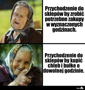 Godziny dla seniorów (Memy) 