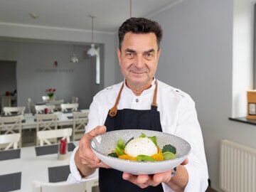 Leszek Wodnicki i&nbsp;jego danie