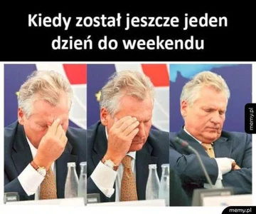Mem z Aleksandrem Kwaśniewskim 