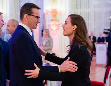 Miniatura: Morawiecki na wspólnym zdjęciu z Marin....