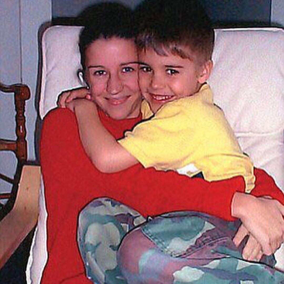 Justin Bieber z matką 