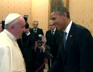 Miniatura: Barack Obama na audiencji u papieża...