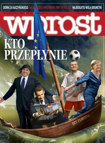 Okładka tygodnika Wprost nr 42/2008 (1347)
