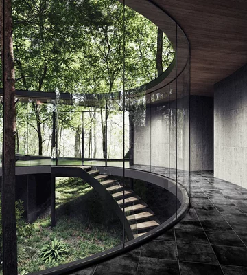 Leśne schronienie w stylu zen. Forest Within – współczesna rezydencja zanurzona w japońskiej naturze Leśne schronienie w stylu zen