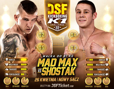 Miniatura: DSF Kickboxing Challange 22: Nowy Sącz...