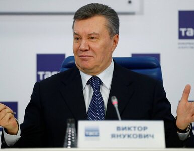 Miniatura: Janukowycz lądował na Białorusi. To...
