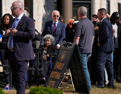 Miniatura: Prezydent Biden już oddał głos w wyborach....