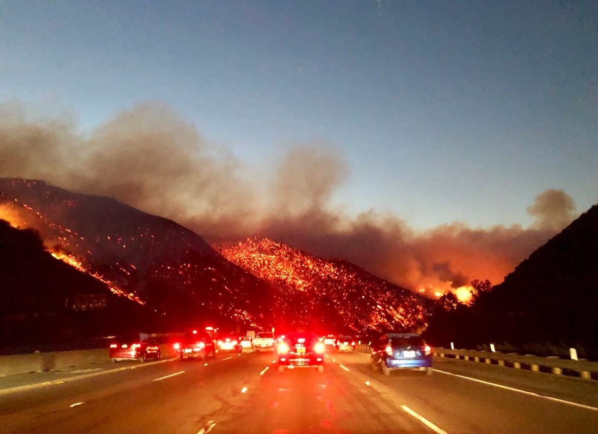 Pożary w Kalifornii 