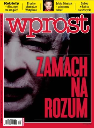 Okładka tygodnika Wprost nr 41/2010 (1444)