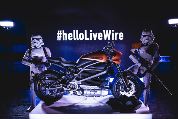 Miniatura: Harley Davidson LiveWire premiera
