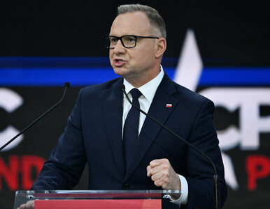 Miniatura: Duda dostał pytanie o Trzaskowskiego....