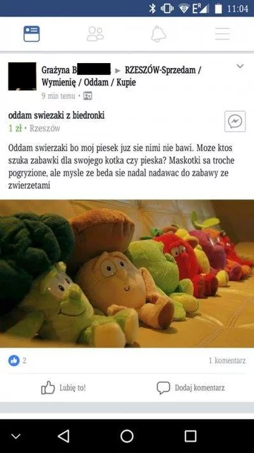 Screen z dyskusji o Świeżakach 