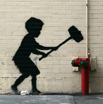 Murale Banksy'ego 