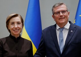 Miniatura: Marcin Bosacki spotkał się z Iryną Wereszczuk