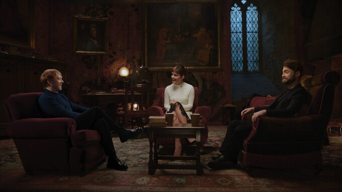 Kadr z wydarzenia „Harry Potter 20. rocznica: Powrót do Hogwartu”