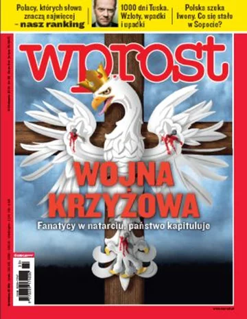 Okładka tygodnika Wprost nr 33/2010 (1436)