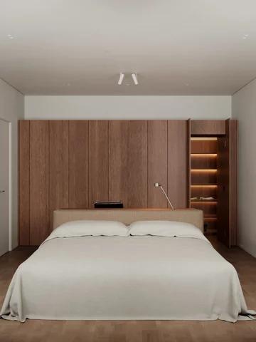 Minimalistyczne mieszkanie w Kijowie, projekt Hi atelier Hi atelier, Ihor Havrylenko, Ukraina