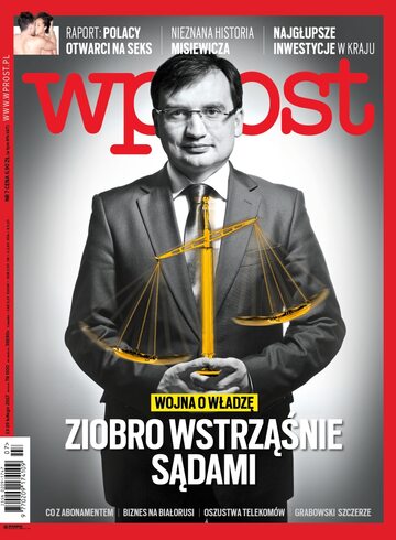 Okładka tygodnika Wprost nr 7/2017 (1774)