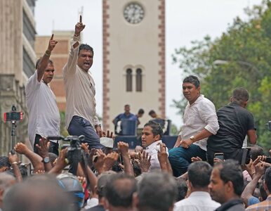 Miniatura: Przewrót na Sri Lance? Protestujący mieli...