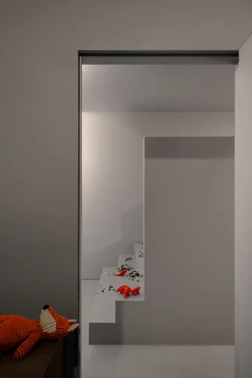 Teatralny dom pary aktorów, projekt Jean Verville v2com, 1010-13